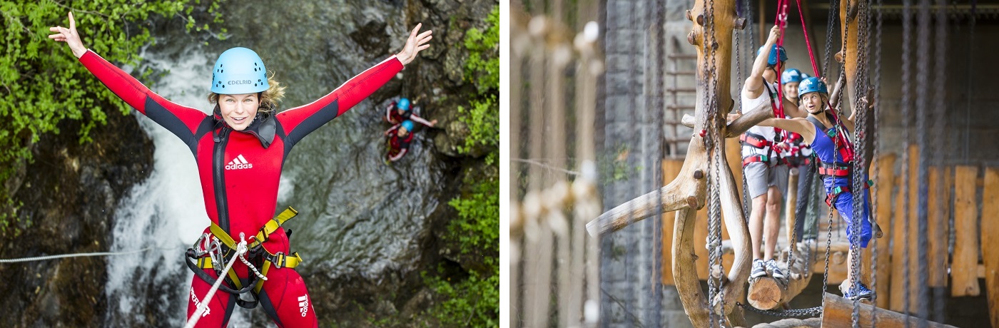 Canyoning Klettern Area47 Oetztal