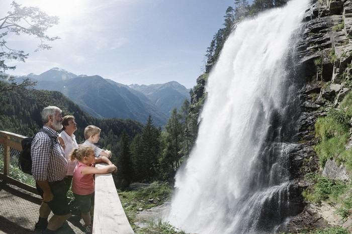 Stuibenfall in Umhausen Stuibenfall in Umhausen