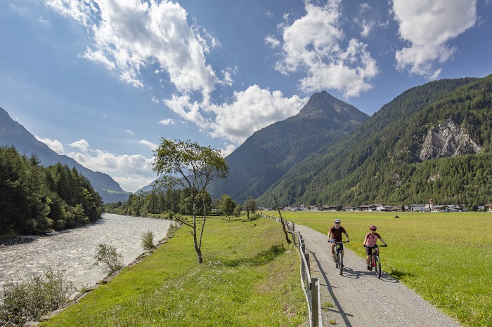 Mountainbiken im Inntal in Tirol