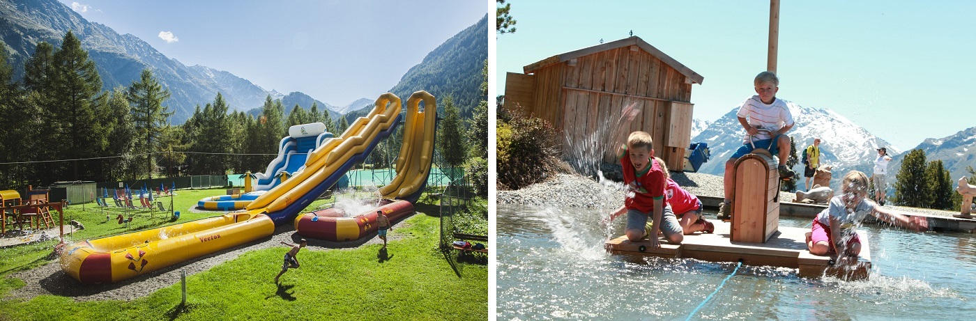 Wasserspass Sommer Hochoetz Kinder