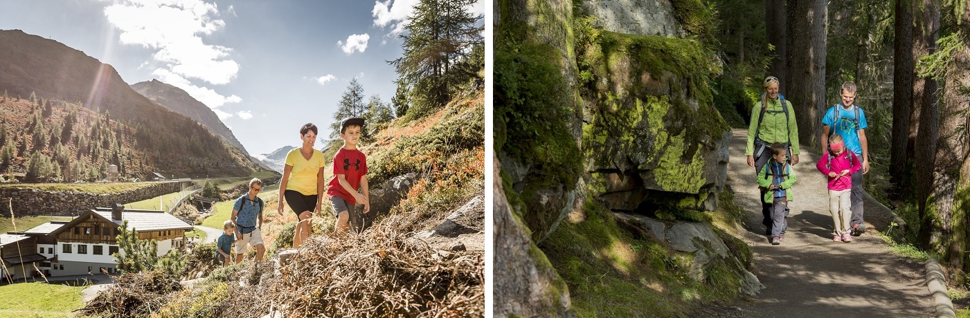 wandern almen oetztal sommer herbst